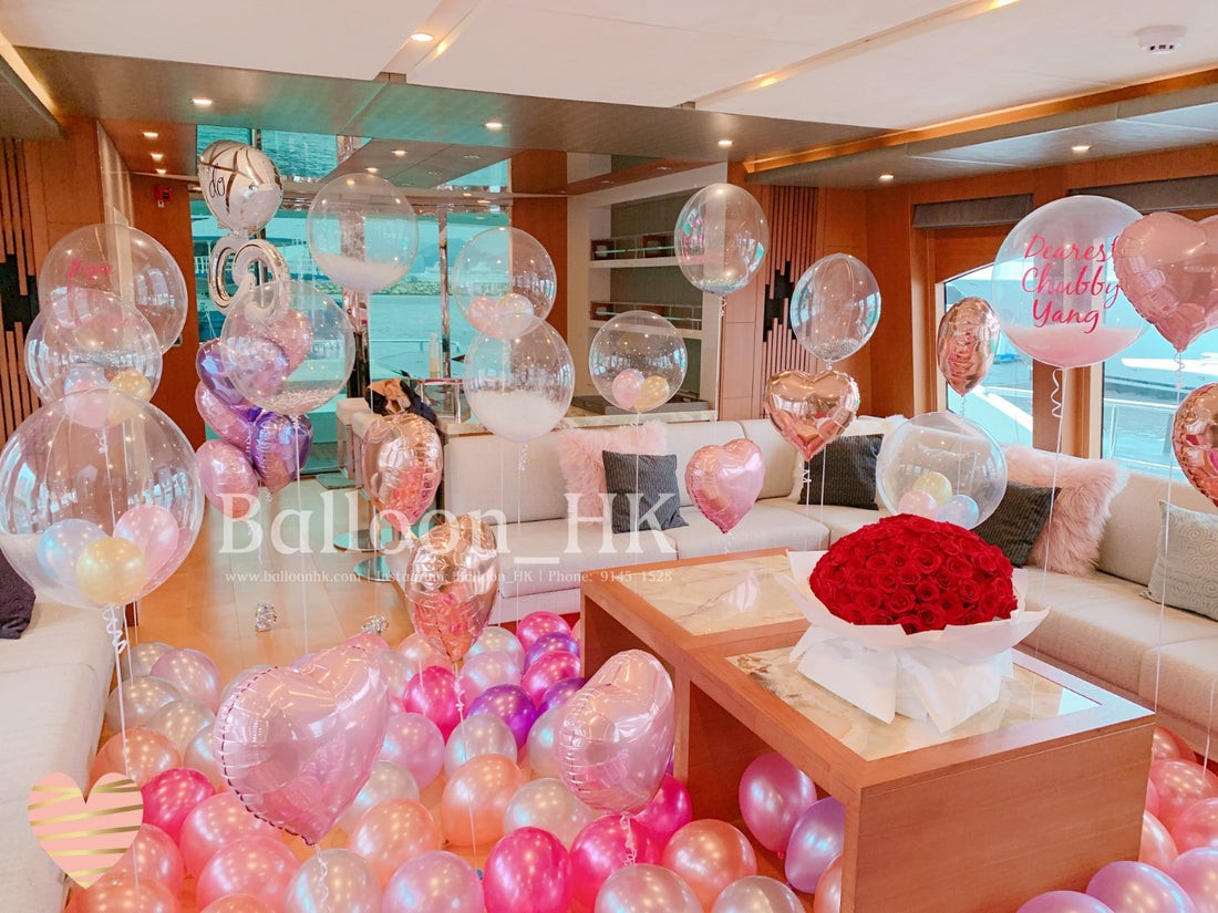 求婚氣球｜求婚佈置｜求婚裝飾｜Balloon HK