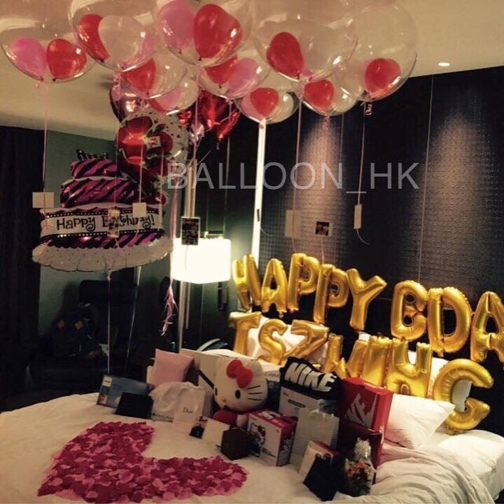 生日氣球|酒店生日佈置|生日裝飾|Balloon HK