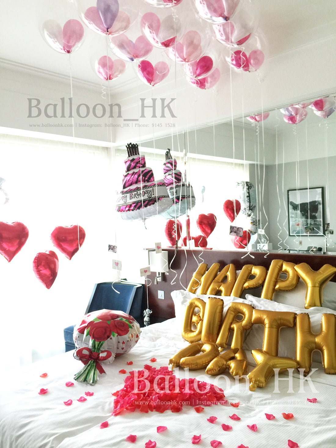求婚氣球|求婚佈置|求婚裝飾|BalloonHK