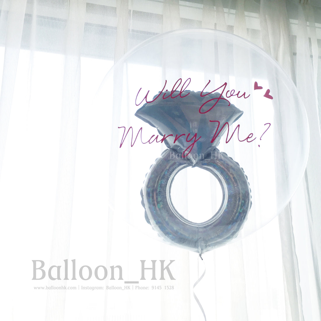 求婚氣球｜求婚佈置｜求婚裝飾｜Balloon HK