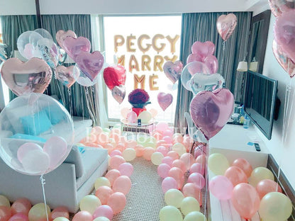 求婚氣球｜求婚佈置｜求婚裝飾｜Balloon HK