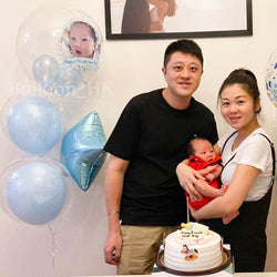 Baby 氣球束 10
