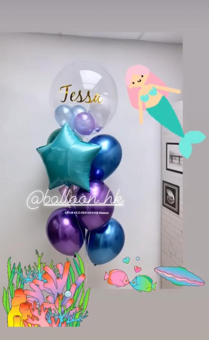 生日氣球束 13