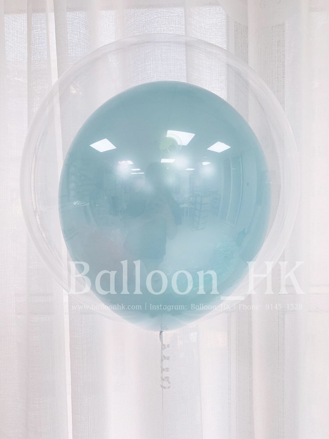 24&quot; 水晶波中橡膠氣球