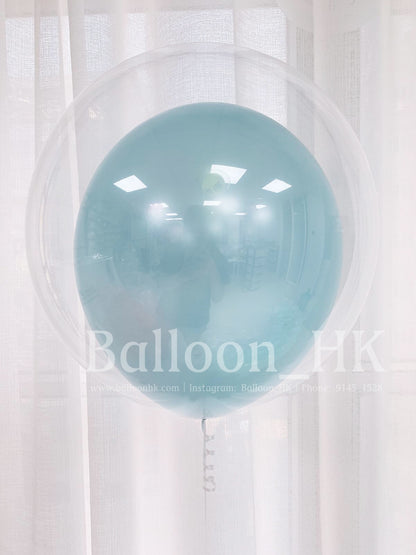 24&quot; 水晶波中橡膠氣球