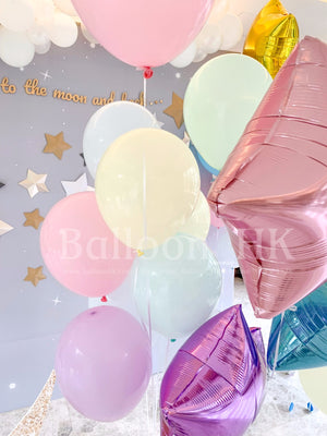 10" 馬卡龍色橡膠氣球
