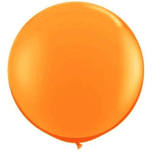 36" 橙色橡膠氣球