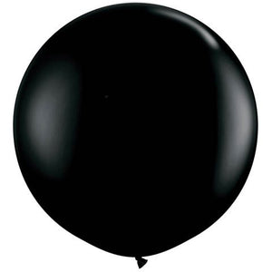 36" 黑色橡膠氣球