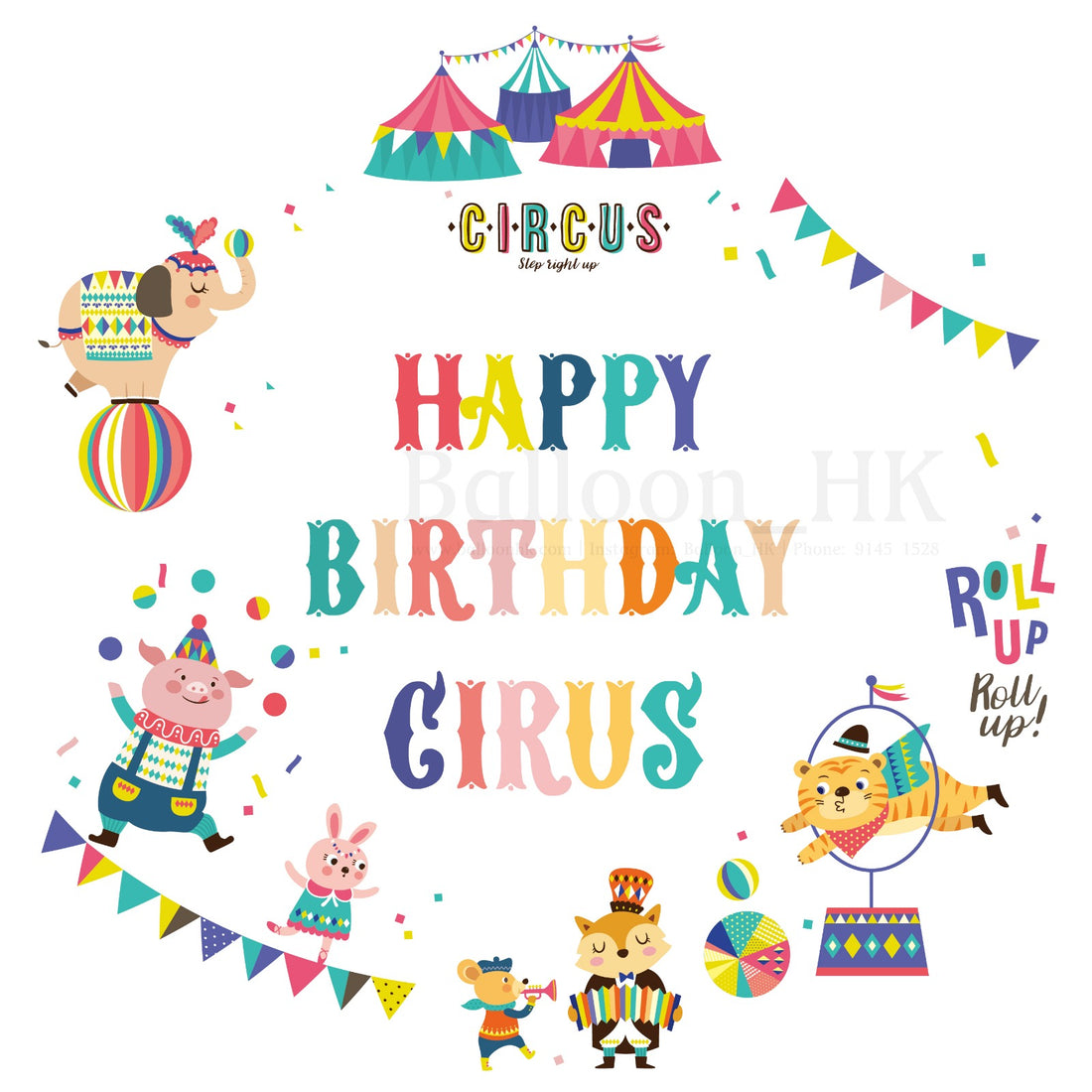 Baby-Template9-Circus Cirus